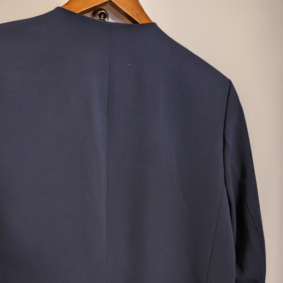 🆕 3.1 Philip Lim for Target Tuxedo Blazer Blue Black XL Women's - Picture 12 of 16